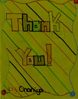 Thank you from Student